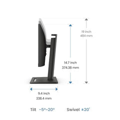 BenQ GW2790T 27" (68.58 cm)1300:1 CR 1920x1080 FHD IPS Monitor| 100Hz| 99% sRGB| Height Adjustable|Ergo Design|VESA MediaSync| Dual HDMI| DP Port| Speakers| Eye-careU| Eyesafe| LBL+|Wall Mount (Black)