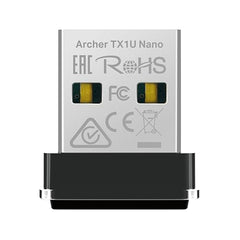TP-Link Archer TX10UB Nano AX900 Wi-Fi 6 Bluetooth 5.3 USB Adapter, 900 Mbps Dual Band USB 2.0, Omni Directional Antenna, Supports Windows 11/10