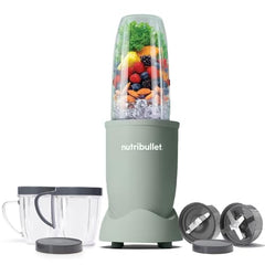 Nutribullet Pro 900W Slate, 12 Pcs Set, USA #1 Mixer/Grinder/Smoothie Maker, "The Original Nutribullet", Best Blender, Food Processor, 3 Unbreakable Jars, 2 Blade Sets(Wet & Dry), 900W, 2 Yrs Warranty