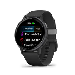 Garmin Vivoactive® 5, Health & Fitness GPS Smartwatch, 42mm, Black | 24/7 Health Monitoring, Built-In Sports Apps, Sleep Coach, Body Battery™ Energy Monitoring, Workout Benefit & Recovery Time