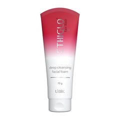 Ethiglo Deep Cleansing Facial Foam Face Wash for Healthy, Soft and Smooth Skin | Removes Dirt, Impurities and Excess Oil | Suitable for normal to oily and acne prone skin | Pack of 5 (70g)