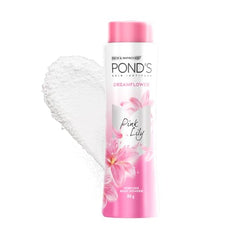 POND'S Dreamflower Floral Perfume Powder with Glow-Boosting Vitamin B3| Crafted with Superfine Minerals for Smooth Texture| Mesmerizing Long-Lasting Floral Fragrance of Pink Lily,200g