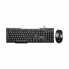 ProDot ProSeries Wired Keyboard Mouse Set I Plug & Play I Adjustable 1000 DPI I 10M Keystrokes I Spill Resistant I Ergonomic Design I 1.2m Cable I Works with Windows, iOS, Linux I 1 Year Warranty