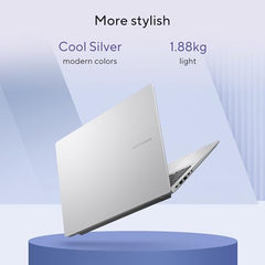 ASUS Vivobook 16, Snapdragon X, 16GB RAM, 512GB SSD, FHD+ 16", Windows 11, Office Home 2024, Quiet Blue, 1.88kg, X1607QA-MB049WS, Qualcomm Adreno iGPU, 45TOPS, M365 Basic (1Year)* Laptop