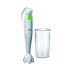 Braun MultiQuick 1, Powerful 450W Hand Blender, Made in Europe, EasyTwist Technology, Lightweight, Stainless Steel German Design, Dishwasher Safe, Make Baby Food, Chutney, Smoothie, Soup, MQ10.000P