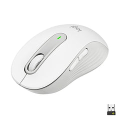 Logitech Signature M650 Wireless Mouse - for Small to Medium Sized Hands, 2-Year Battery, Silent Clicks, Customisable Side Buttons, Bluetooth -Graphite