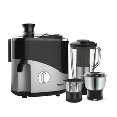 Maharaja Whiteline Odacio Desire Juicer Mixer grinder 550 Watt,smooth juicing, 3 jars, 5years warranty