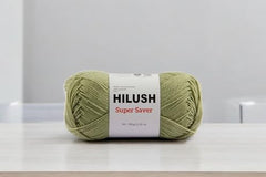 HILUSH Supersaver,Poly Yarn Supersoft Hand Knitting Wool Ball,(1 Ball/100 Gram Each)Ball Suitable For Craft,Crochet,Amigurumi,Embroidery,Toys,Garments,Flowers And Hobby Projects,2 Fine,Shade No(Black)