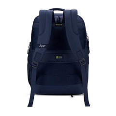 Skybags Hustle 15.6 Inch Compatible Laptop Backpack 31L | 3 Compartments with Flushed USB Ports (Type A & Type C) & Rain Cover | Side Bottle Pockets | Office & Travel Backpack for Men & Women (Navy)