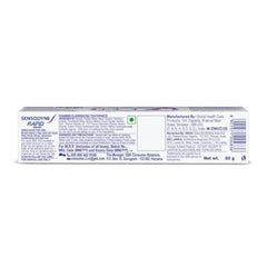 Sensodyne Toothpaste Rapid Relief | Fast Sensitivity Relief Tooth Paste Combo Pack - 160gm (80gm x 2) | Fresh Taste | Dentist Recommended