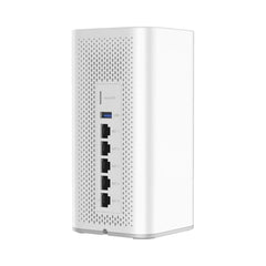 Grandstream GCC6010W Built-in IPPBX (10 Users, 4 Concurrent Calls) + Enterprise-Grade Firewall + VPN Router + 2 x 2.5 Gb, 5 x GigE Network Switch + WiFi 6 AP