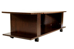 DeckUp Bonton Engineered Wood TV Unit (Dark Wenge, Matte Finish)