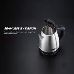 USHA Cool Touch Electric Kettle 1800 Watt|1.8 liter|Double Layered Cool Touch Outer Body|Safety with auto cut-off function|SS304 grade stainless steel inner body|Wider Mouth|2 years warranty (Pink)