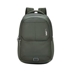 Safari Forge 34L Laptop Backpack, 3 compartments, Raincover, Antitheft pocket, Trolley Sleeve, Organizer, Bottle holder, Front pocket, College bag, school bag, Formal backpack, Color- Black
