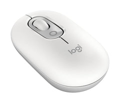 Logitech POP Mouse, Compact and Portable Wireless Bluetooth - Graphite | Compact, Portable, programmable Buttons, Quiet clicks, Easy-Switch for up to 3 Devices, Laptop, Tablet, PC - Rose