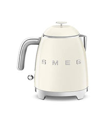 Smeg 0.8L Electric Kettle 1400W, Original Italian Brand, Patented Smeg Red Color, Highest Food Grade Stainless Steel Full Body, Soft Lid Opening System, Luxury 50's Style KLF05RDEU