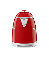 Smeg 0.8L Electric Kettle 1400W, Original Italian Brand, Patented Smeg Red Color, Highest Food Grade Stainless Steel Full Body, Soft Lid Opening System, Luxury 50's Style KLF05RDEU