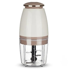 Electric Vegetable Chopper for Kitchen 700ml | 350W One-Touch Food Processor with 4 Stainless Steel Blades | for Onion, Garlic, Vegetables, Fruits, Nuts & Baby Food
