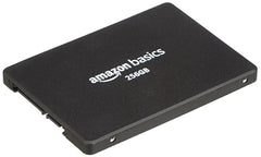 amazon basics 2.5 inch SATA Internal SSD 256 GB | Speed up to 550 MBps | Shock Resistant | Energy Efficient | High-Speed Performance