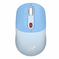 Arctic Fox ProMaxe Wireless Mouse | 2400 DPI |2.4 GHz with USB Nano Receiver | High Precision Optical Tracking| for PC/Mac/Laptop - Cool Gray