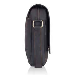 WildHorn Genuine Leather Laptop Messenger Bag for Men | Stylish Office Bag with a Padded Laptop Compartment & Adjustable Strap | Designed to Fit Laptops up to 14 Inches | Backed by a 1-Year Warranty
