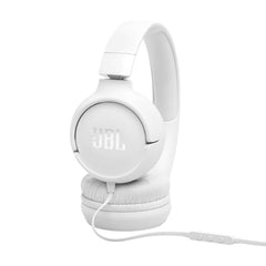 JBL Tune 520C On Ear Type C Wired Headphone, Pure Bass Sound,3-Button Remote with Microphone,Comfort Fit and Foldable Design(Black)