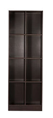 DeckUp Meritus-L 3-Shelf Engineered Wood Book Shelf and Display Unit (Walnut, Matte Finish)