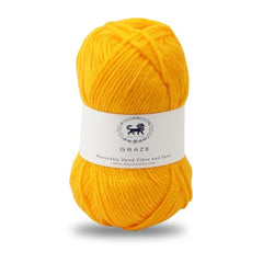Nestnhaven Acrowools Graze Hand Knitting and Crochet Yarn. Pack of 1 Ball - 100gms. Shade no - NNHG001 (Berry Purple)