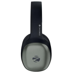 Zebronics Thunder Pro (2026 Upgrade) Wireless Headphones, BT v6.0, Up to 60h Playback, Dual Pairing, 40mm Drivers, ENC, Gaming Mode, Deep Bass, AUX & microSD, Rapid Charging (Black)