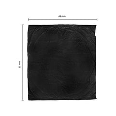 Presto! Plastic Garbage Bags, Medium -(19 X 21 Inches) - 30 Bags/Roll (2 Pieces, Black)