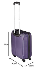 Safari Thorium Neo 8 Wheels Spinner Set of 3 Trolley Bags, Hard Case Polycarbonate, 360° Wheeling Carry on & Check-in Luggage for Men & Women, Suitcase for Travel, Trolley Bags for Travel, Dusk Green