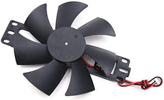 Electronic Spices DV 18V Plastic Brushless Cooling Fan For Induction Cooker Repair Accessories Cooler (Black)