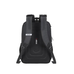 American Tourister RON Large 4 Compartment Laptop Backpack Travel Bag, 28 Ltrs Durable Bags For Mens, College School Computer Backpack Gift For Unisex Boys Girls Kids, Black, With Rain Cover