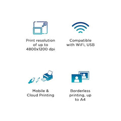 Canon PIXMA MegaTank G3000 All in One WiFi Ink Tank Colour Printer with Scanner for Home, Upto 6000 Black and 7000 Colour Prints with 2 Additional Black Ink Bottles