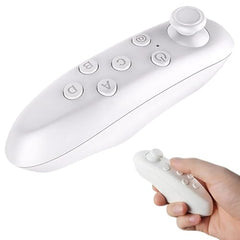 Drumstone (𝐒𝐩𝐞𝐜𝐢𝐚𝐥 𝟏𝟎 𝐘𝐞𝐚𝐫𝐬 𝐖𝐚𝐫𝐫𝐚𝐧𝐭𝐲 Mini Bluetooth Wireless Gamepad Controller for Android iOS Selfie Media and VR Remote Rechargeable