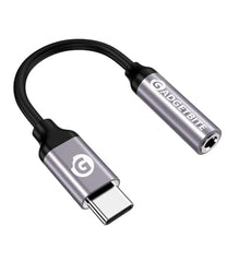 GadgetBite Aux Type-C to 3.5mm Audio Adapter Connector with Built-in DAC Chip Compatible with iPhone 15 Pro Max/ 15 Pro/ 15 Plus, Galaxy S24 Ultra/ S23 Ultra/ S22/ S21, Flip/Fold, iPad Pro & Other