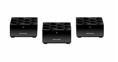 Netgear MK73-100NAR Nighthawk AX3000 3Gbps WiFi 6 Mesh System, 1 Router + 2 Satellites, Pack of 3