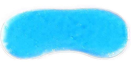 SYGA Cartoon Gel Ice Sleep Eye Mask Adjustable Head Strap Funny Eye Mask for Sleeping (Crying Eye Blue)
