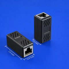 OTARIO Pack -3 RJ45 Coupler Ethernet Female to Female LAN Connector Extender Cat7 Cat6 Cat5e