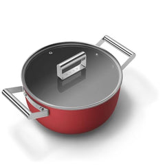 Smeg 0.8L Electric Kettle 1400W, Original Italian Brand, Patented Smeg Red Color, Highest Food Grade Stainless Steel Full Body, Soft Lid Opening System, Luxury 50's Style KLF05RDEU
