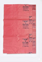HEAN Bio Hazard Waste Disposal Bags, 20x24 inch, 75 Micron, Bio Medical Garbage Bags (Yellow - 10)