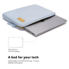 Mokobara The Em Laptop Sleeve Compatible with 14 & 15.6" inch Laptop, MacBook & Notebook | Padded Laptop Compartment with Luggage Sleeve (14 Inch, We Meet Again Sunray (Limited Edition))