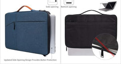 Dynotrek Arrival 15.6 inch Laptop Sleeve Case Pouch, (Denim Grey)