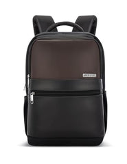 Lavie Sport 45cm Pioneer 24 Litres Laptop Backpack with Trolley Sleeve For Men & Women|Vegan Leather|Office Travel Backpack|Front organizer|Bottle Holder|Fits upto 14" Laptop
