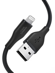 CableCreation Lightning to USB Data Sync Cable [MFi Certified] 0.5 FT