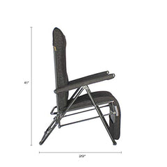 FURLAY Alloy Steel Recliner Chair Cloudy Apple Red