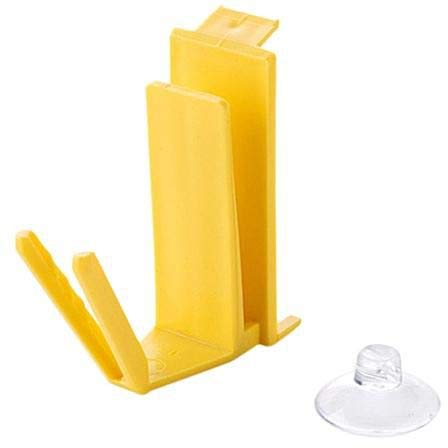SYGA Set of 2 Wall Mounted Washing Cup Toothbrush Holder(Yellow)