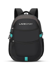 Lavie Sport 46Cm Triumph 29L Laptop Backpack With Rain Cover For Men & Women | Premium Backpack For Boys & Girls,Navy