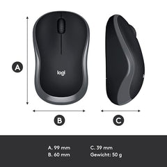 Logitech M185 Wireless USB Mouse
