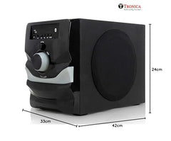 TRONICA Version: 3 Ace Series 5.1 Home Theater System with Bluetooth/PenDrive/Fm/TV/Aux Support with Remote & LED Spectrum